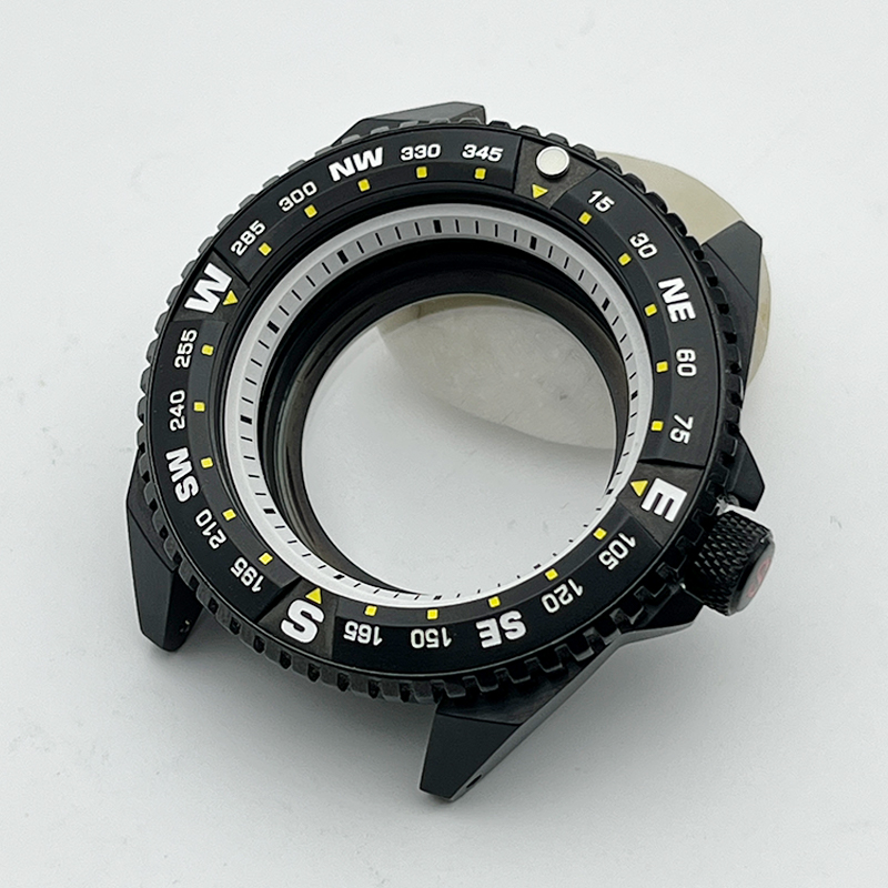 Citizen Watch Tsuyosa - ステンレススチール製時計ケース,自動巻きムーブメント,サファイアガラス,黒,キングサムライ,nh35,nh36,4r