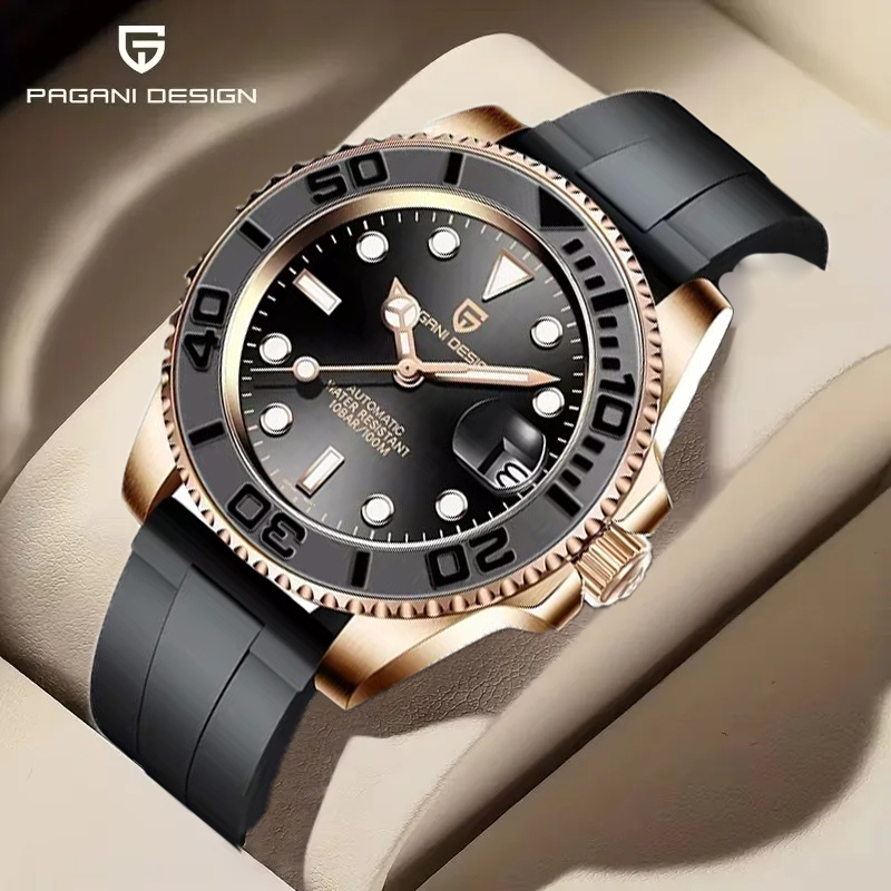 Rolex Watch Datejust - パガーニ デザイン V3 40MM メンズ機械式腕時計 サファイア