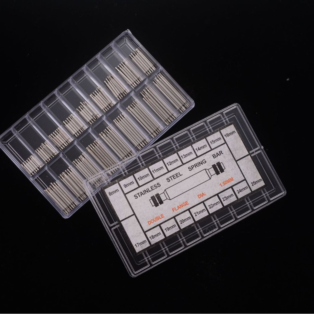 144個のステンレススチール時計スプリングバーキット8-25 - Spring Bar Tool Set のレビューと価格