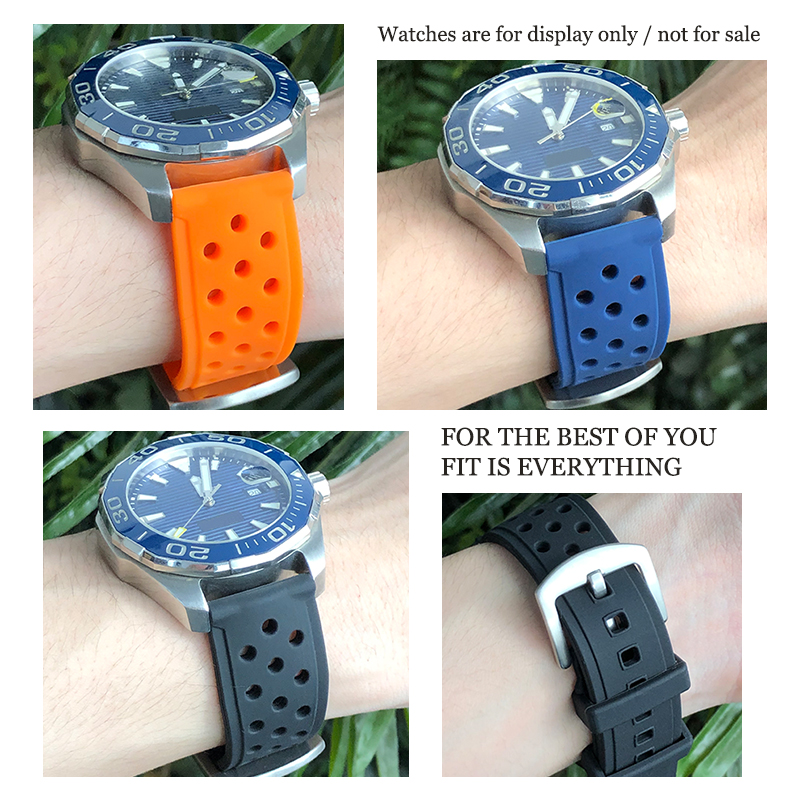 ソフトラバーシリコン時計バンド 20mm 21mm 22mm - Seiko Watch 5 Sports のレビューと価格