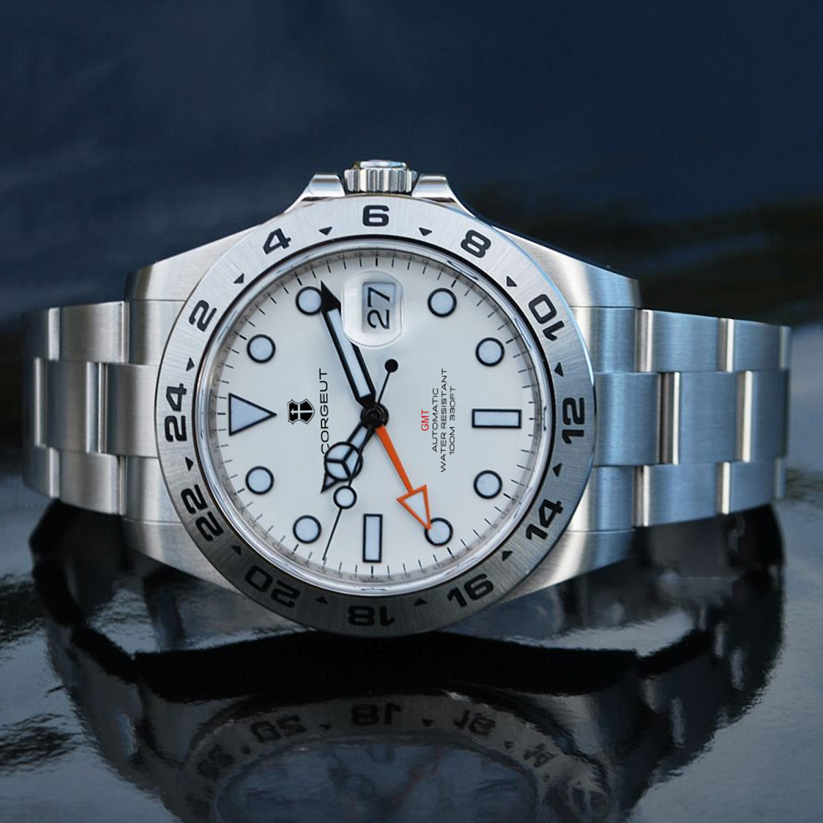 カスタムラグジュアリー 39mm NH34 自動巻き機械式  - Stainless Bracelet Diver のレビューと価格