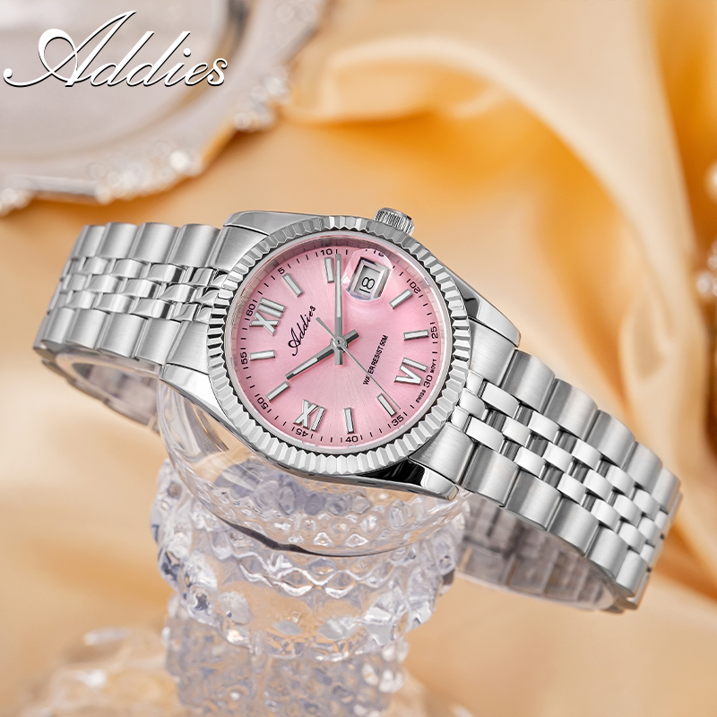 Addies 高品質高級腕時計女性用サファイアガラス 316 - Stainless Bracelet Diver のレビューと価格