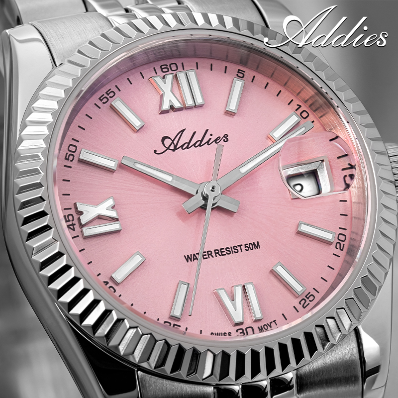 Addies 高品質高級腕時計女性用サファイアガラス 316 - Stainless Bracelet Diver のレビューと価格