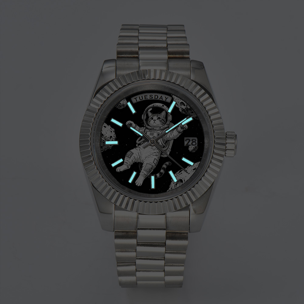 クリエイティブメンズウォッチ 40mm/36mm ミヨタ 8 - Stainless Bracelet Diver のレビューと価格