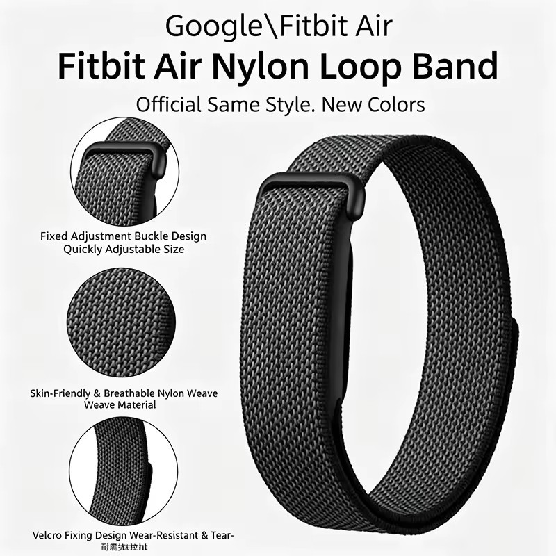 ナイロンループスポーツ編み込み時計ストラップ Google  - Sport Loop Velcro のレビューと価格