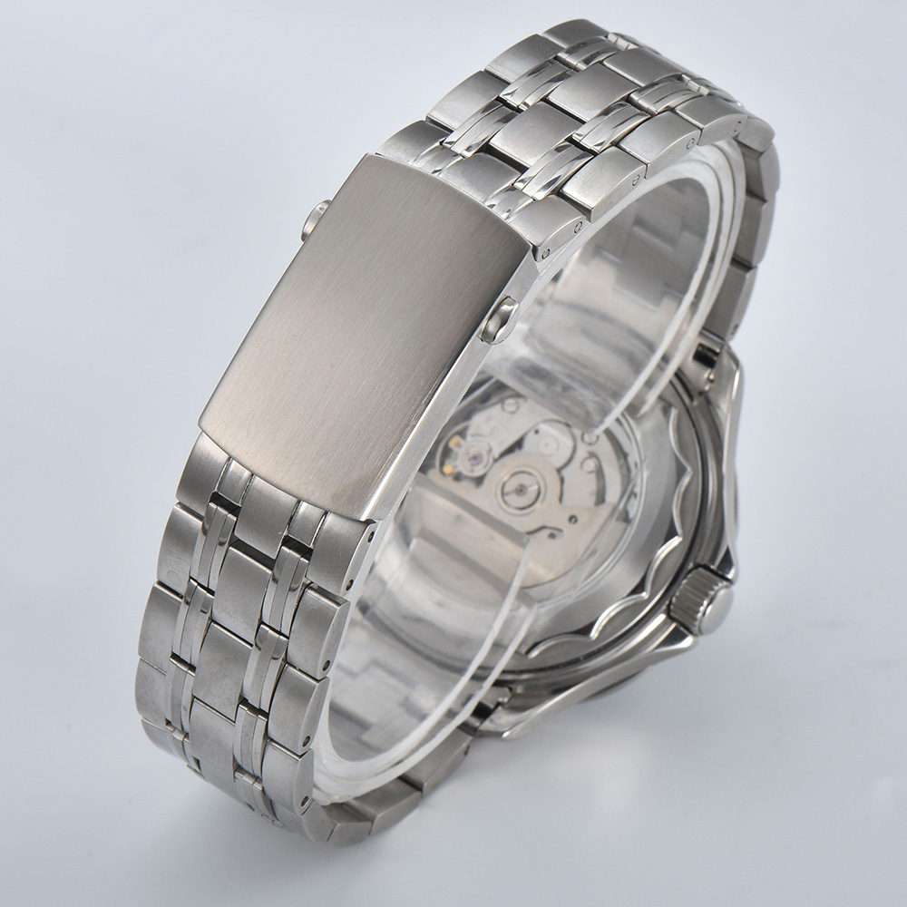 42mm 発光ディスプレイメンズウォッチ自動機械式時計、NH - Stainless Bracelet Diver のレビューと価格