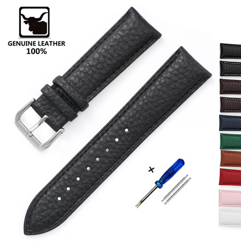 ライチ柄ソフトレザー時計バンドブレスレット 14 ミリメート - Suede Strap Watch のレビューと価格