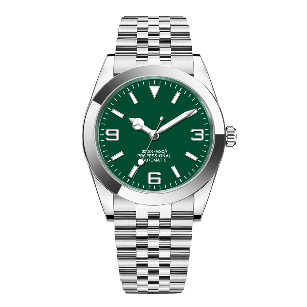 カスタムロゴ高級 NH35 腕時計女性男性腕時計 36 ミリ - Stainless Bracelet Diver のレビューと価格