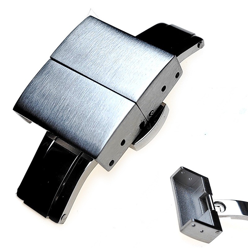 バタフライウォッチバックル,ステンレススチールバックル,ダブ - Butterfly Clasp Deployant のレビューと価格