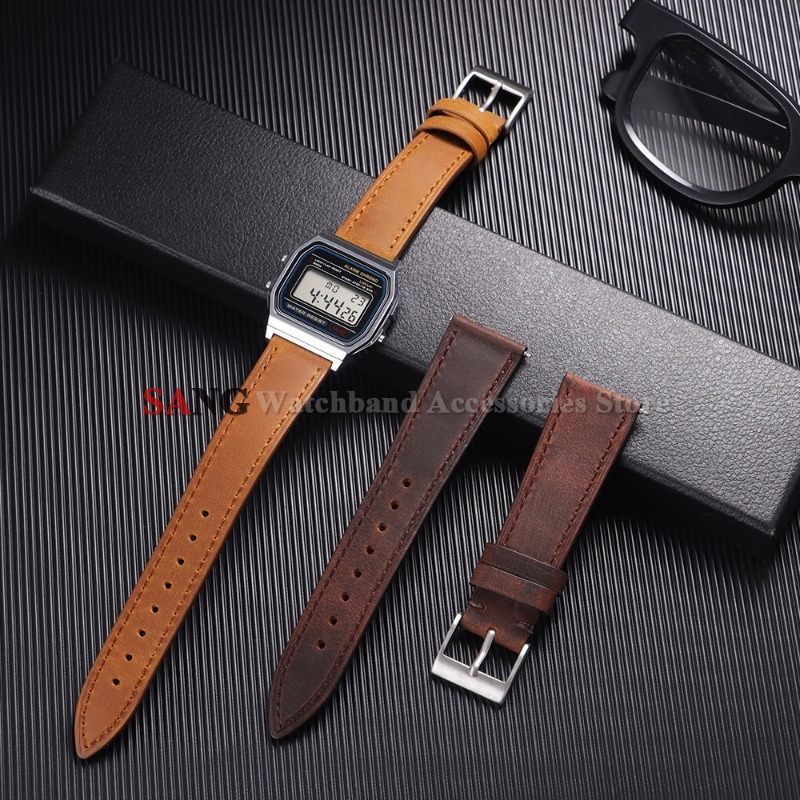 18 ミリメートル 19 ミリメートル 20 ミリメートル  - Suede Strap Watch のレビューと価格