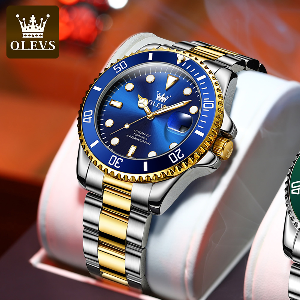 OLEVS 6650 メンズ腕時計クラシックオリジナル自動機 - Rolex Watch Datejust のレビューと価格
