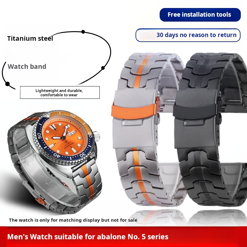 メンズチタンスポーツウォッチストラップ,クイックリリースファ - Seiko Watch 5 Sports のレビューと価格