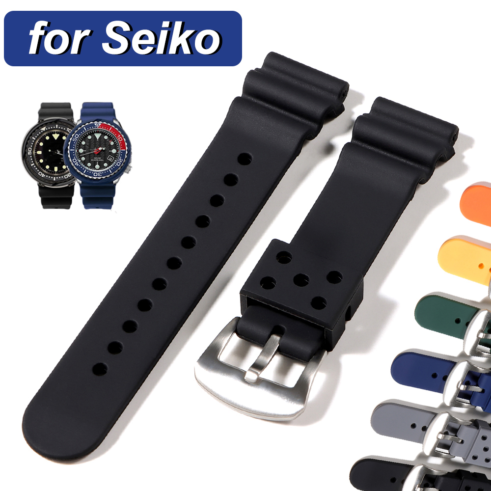 防水ダイビングシリコンウォッチバンド、スポーツストラップ、s - Seiko Watch 5 Sports のレビューと価格