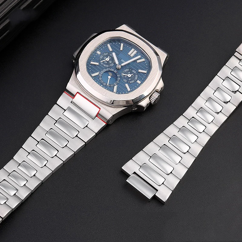 時計アクセサリーパテックフィリップ時計バンドスチールベルト  - Patek Philippe Watch Aquanaut のレビューと価格
